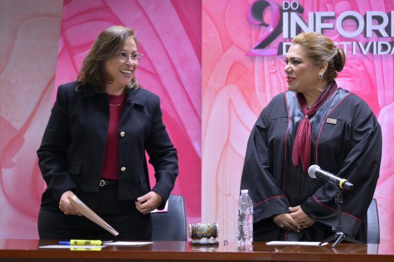 Gobernadora Rocío Nahle acude a segundo Informe del Poder Judicial