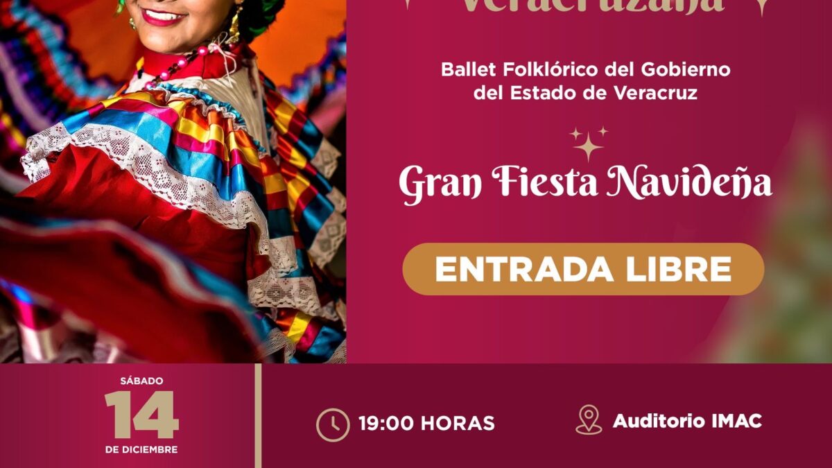Veracruz se viste de fiesta con cartelera navideña para toda la familia