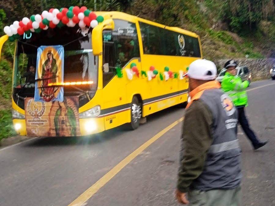 Emite Protección Civil recomendaciones ante arribo de peregrinos
