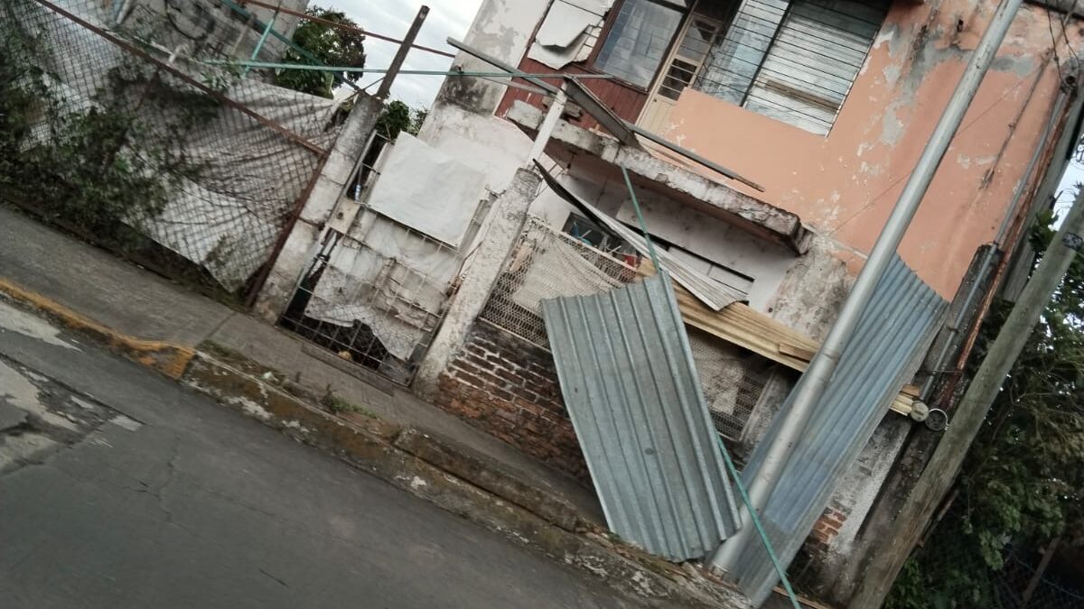 Surada deja daños en Córdoba y Fortín