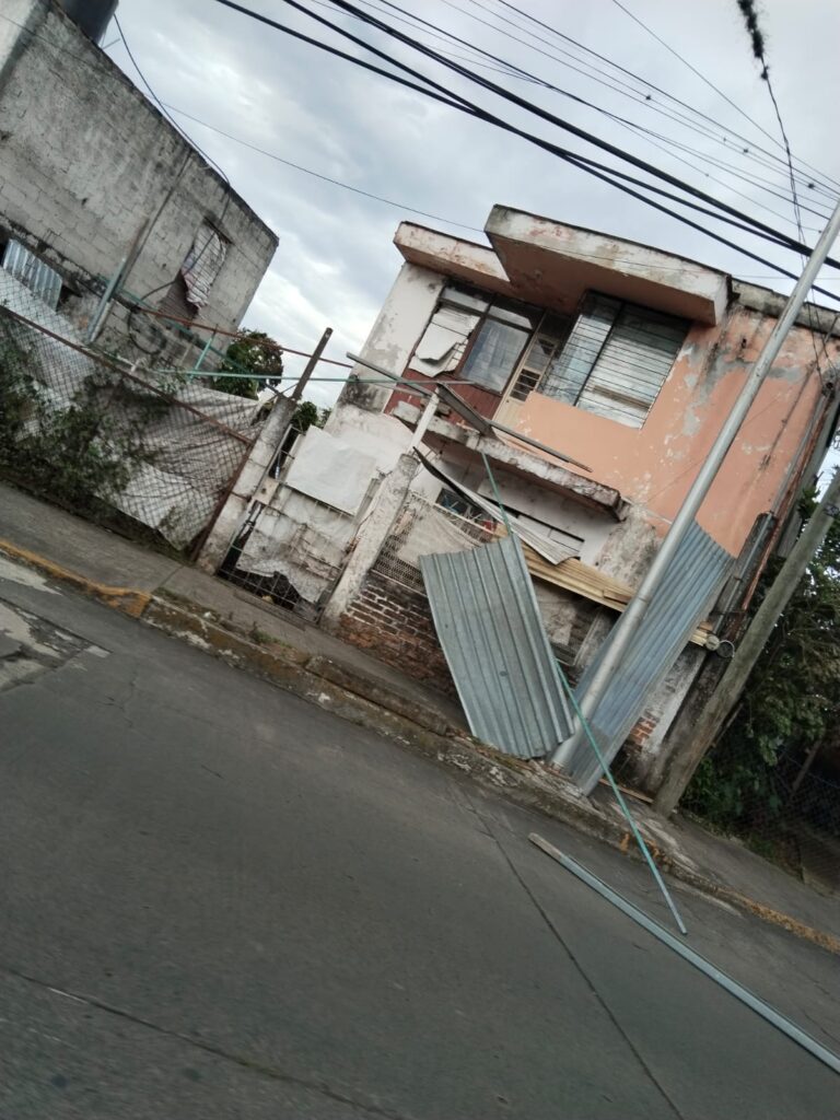 Surada deja daños en Córdoba y Fortín