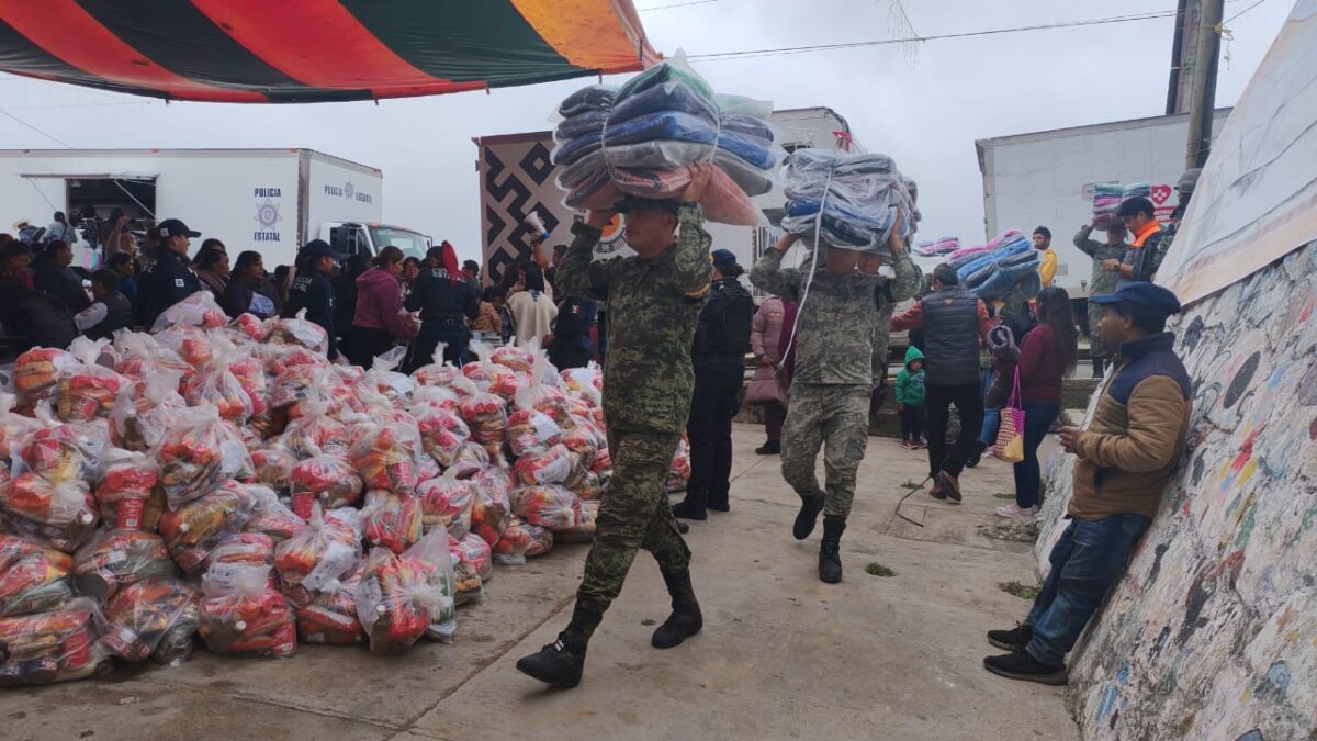 Llega programa “Abrigando Corazones” en el municipio de Tlaquilpa