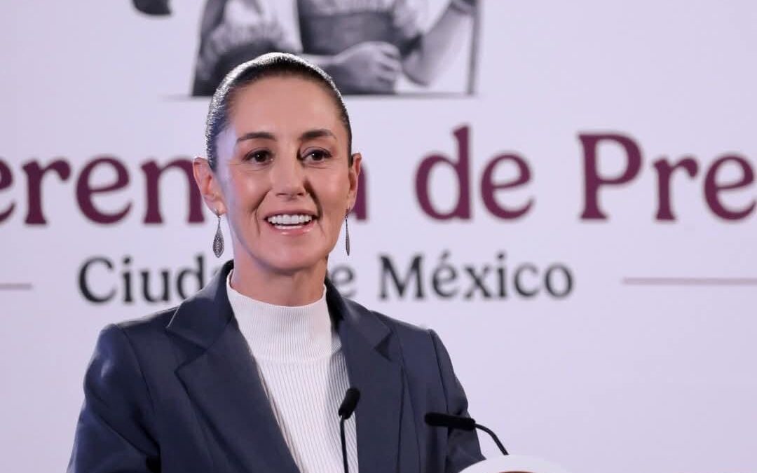Trabaja bien Gobernadora Rocio Nahle García con la FGE y SSP: Sheinbaum.