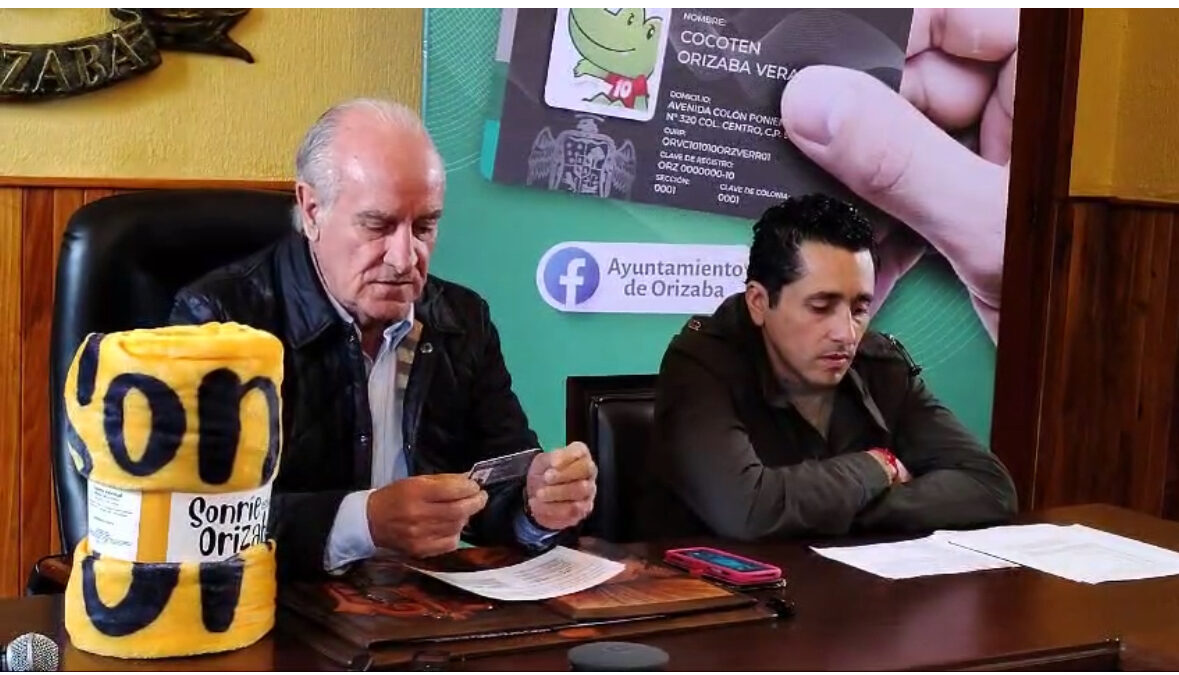 Entregarán tarjetas “Defensores de Orizaba”