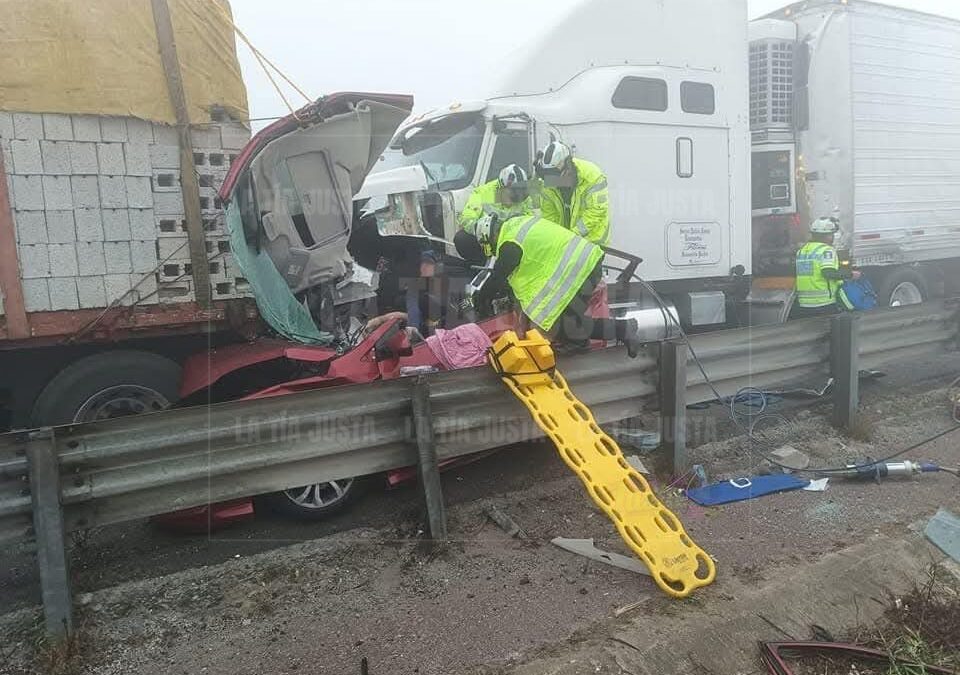 Accidentes colapsan la Autopista 150D Puebla- Orizaba
