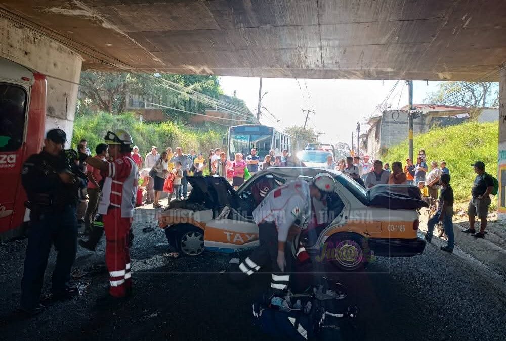 Muere taxista
