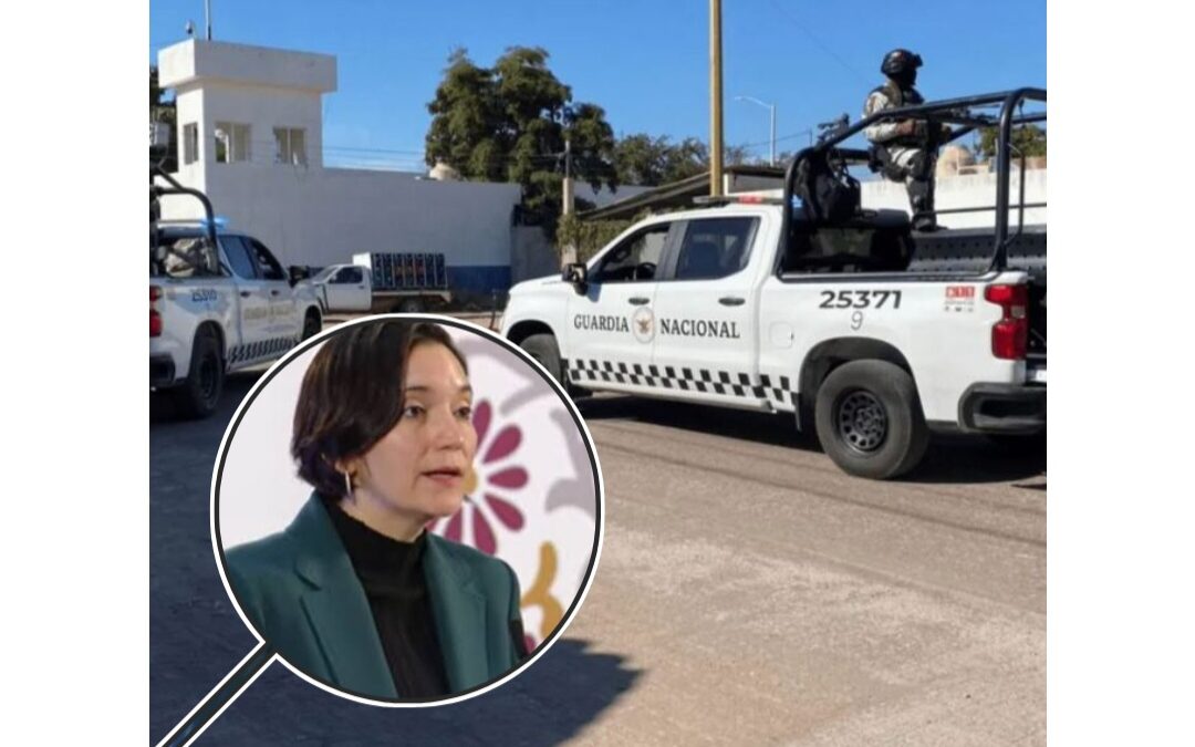 “LIGERA CONTENCIÓN” DE LA VIOLENCIA EN SINALOA EN DICIEMBRE: MARCELA FIGUEROA, SECRETARIA EJECUTIVA DEL SNSP.