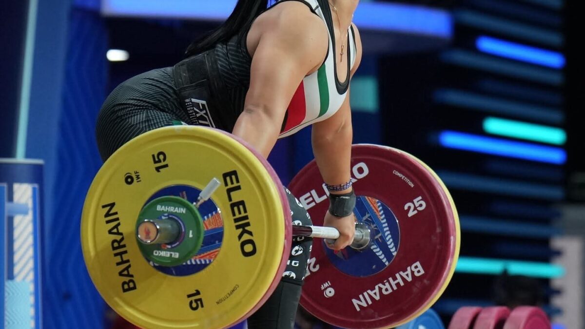 Pesista Jessica Jarquín González fija su mirada en Los Ángeles 2028