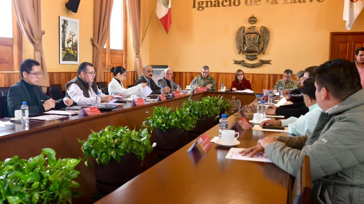 Rocío Nahle preside Mesa de Seguridad en Orizaba