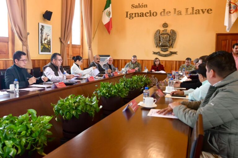 Rocío Nahle preside Mesa de Seguridad en Orizaba