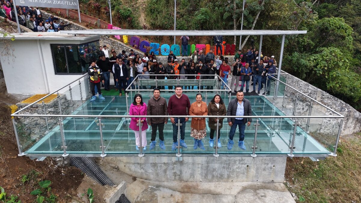 Inauguran Mirador de Cristal en Ixtaczoquitlán
