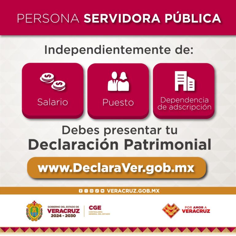Evita sanciones y cumple con la Declaración Patrimonial