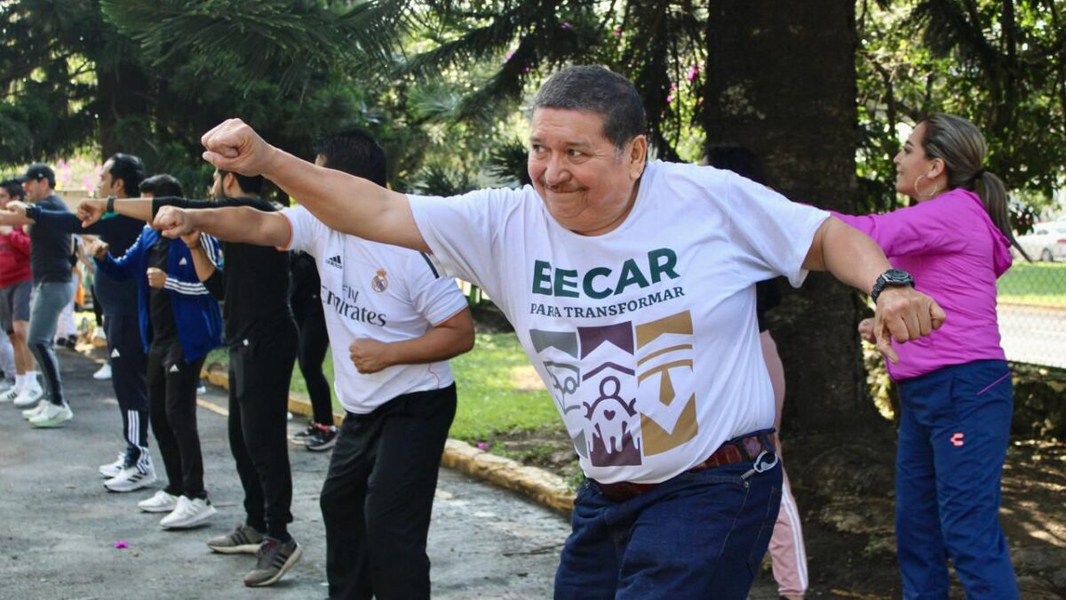 IVD presenta programa de activación física para trabajadores de Becas Bienestar