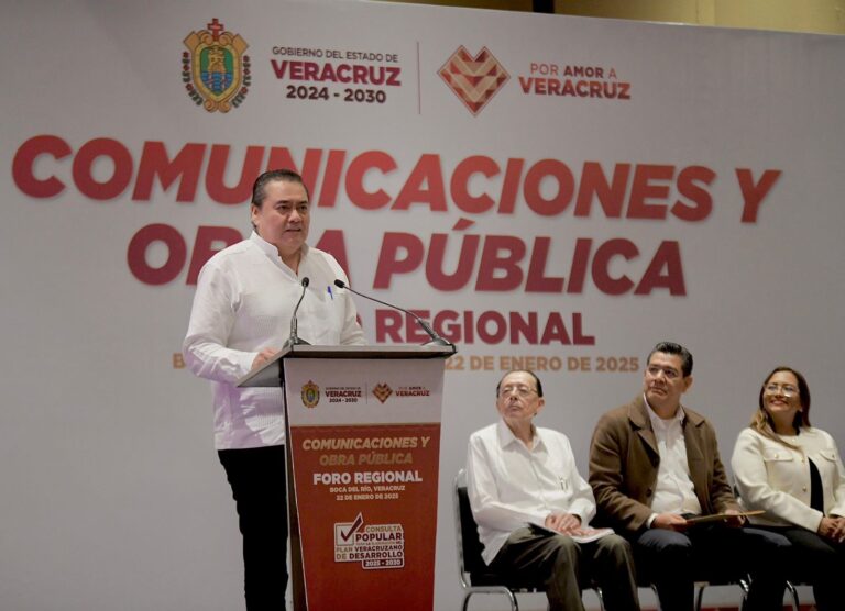 Veracruz, traza la ruta para una infraestructura eficiente, inclusiva y sostenible: SIOP