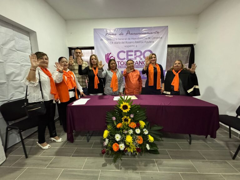 En el marco del Día Naranja, inauguran Unidad de Género en Hidrosistema de Córdoba
