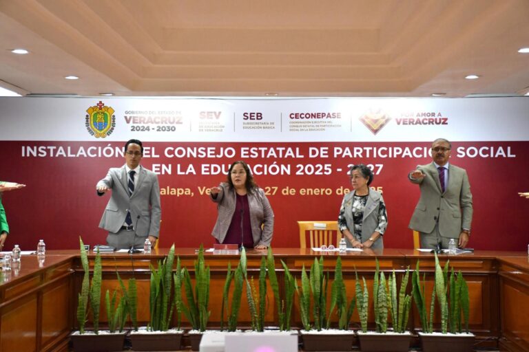 Instala SEV Consejo Estatal de Participación Social para fortalecer educación inclusiva y democrática
