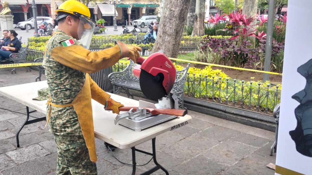Continua el Programa de Canje de Armas “Sí al desarme, Sí a la paz”, en Córdoba