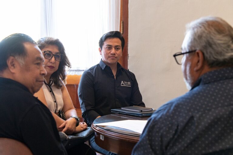 Alcalde Juan Martínez mantiene reunión con Colegio de Arquitectos de Córdoba-Orizaba