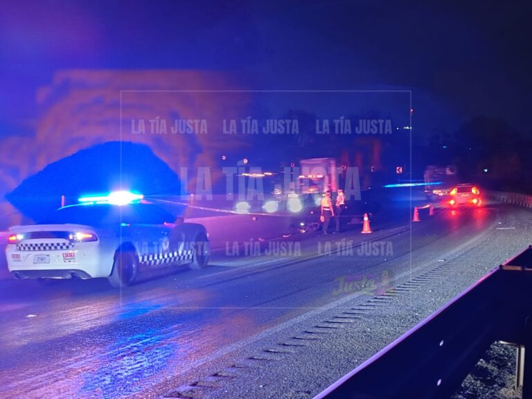 Muer3 atropellado sobre la Autopista 150D Orizaba- Ciudad Mendoza