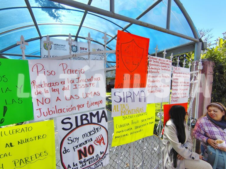 PROTESTA SIRMA EN CONTRA DE LA INICIATIVA DE LEY DEL ISSSTE.