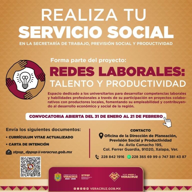 Secretaría de Trabajo crea Redes Laborales para universitarios