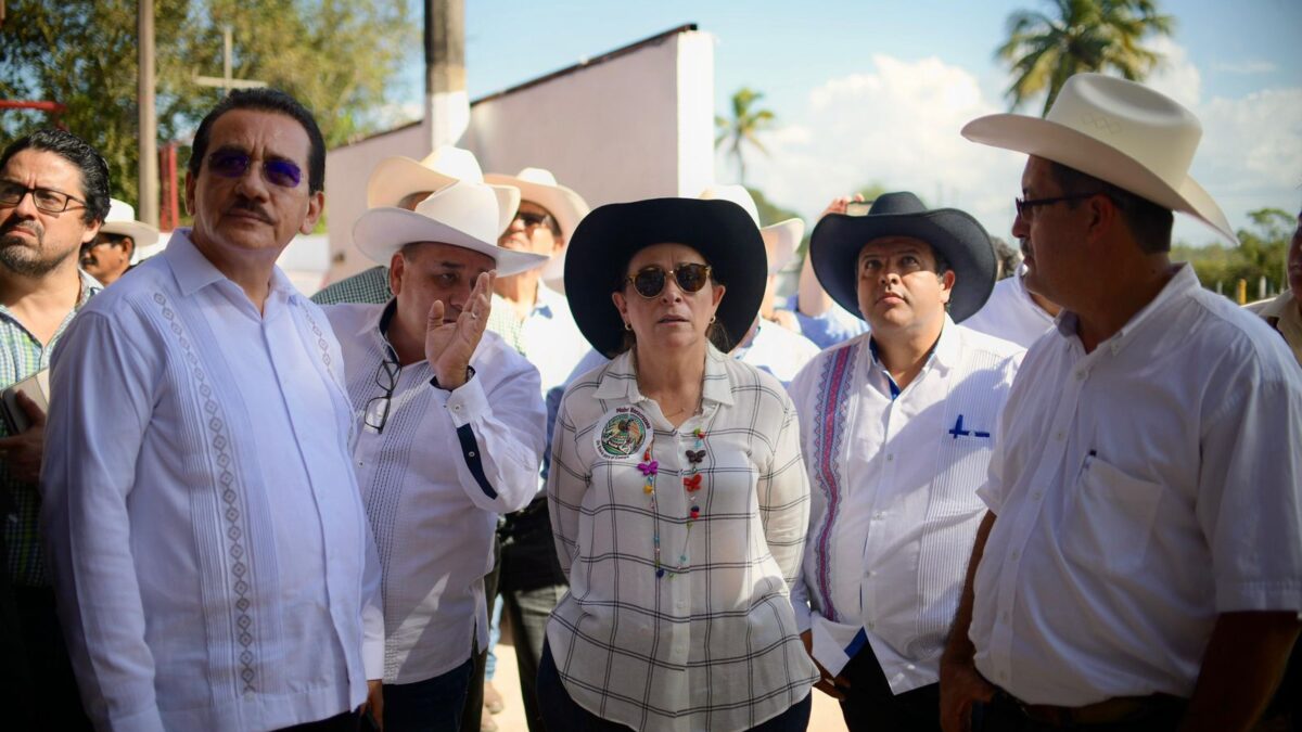 Gobernadora supervisa avances en el Punto de Verificación Paralelo 18