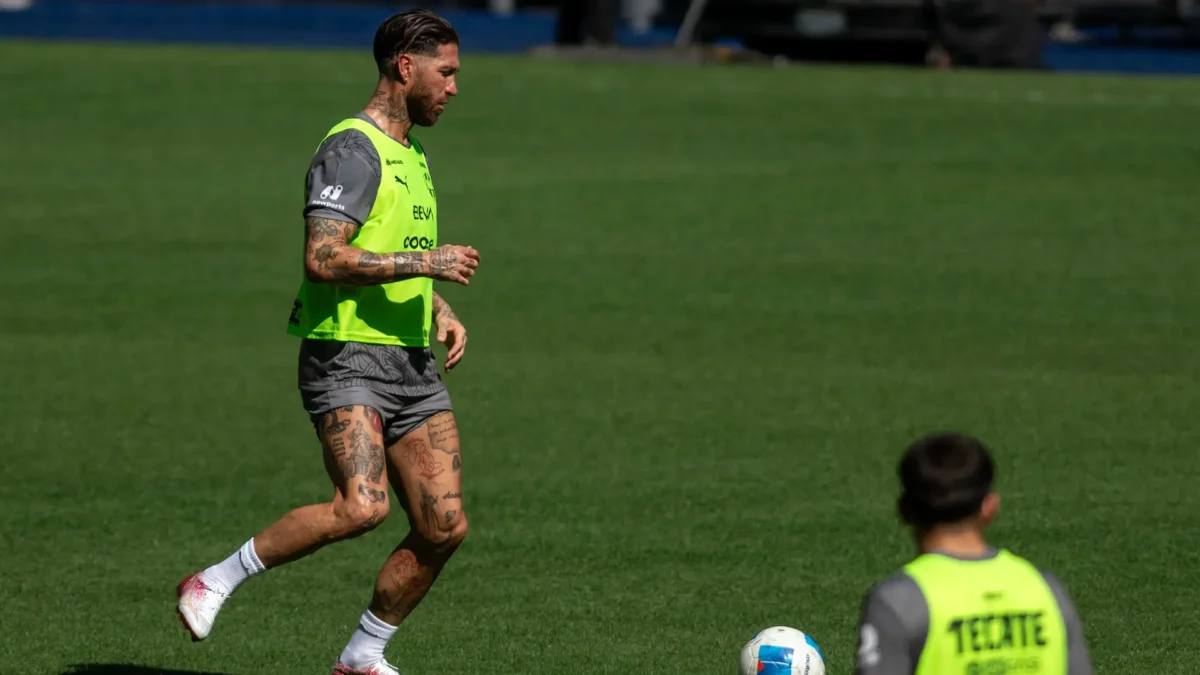 Sergio Ramos, listo para debutar con el Monterrey