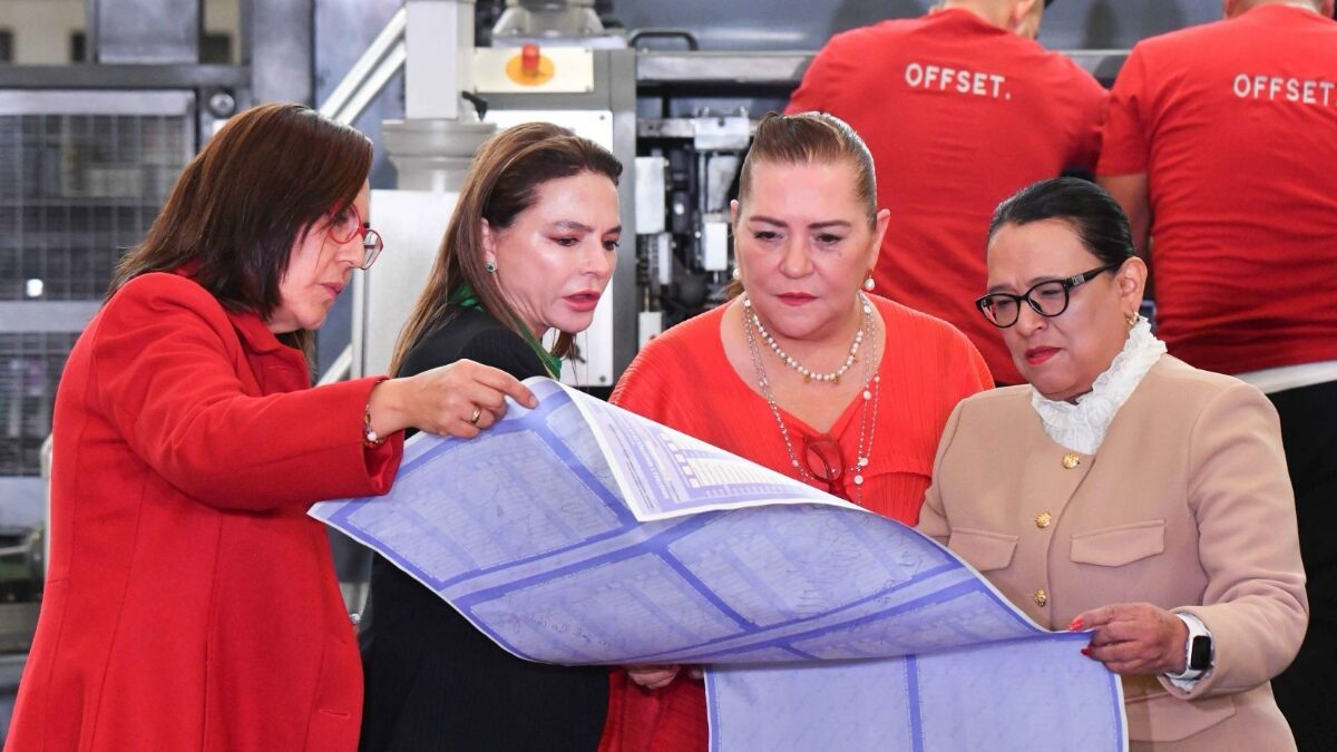 Inicia impresión de boletas para elección judicial