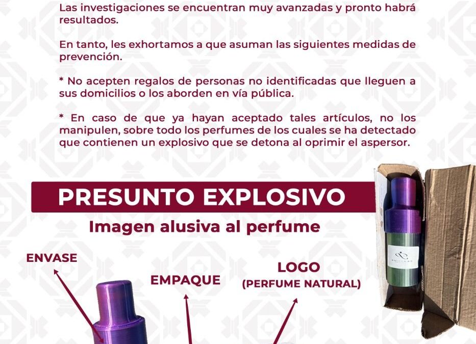 Alertan por paquetes explosiv0s en Papantla, Veracruz; ya hay dos personas heridas