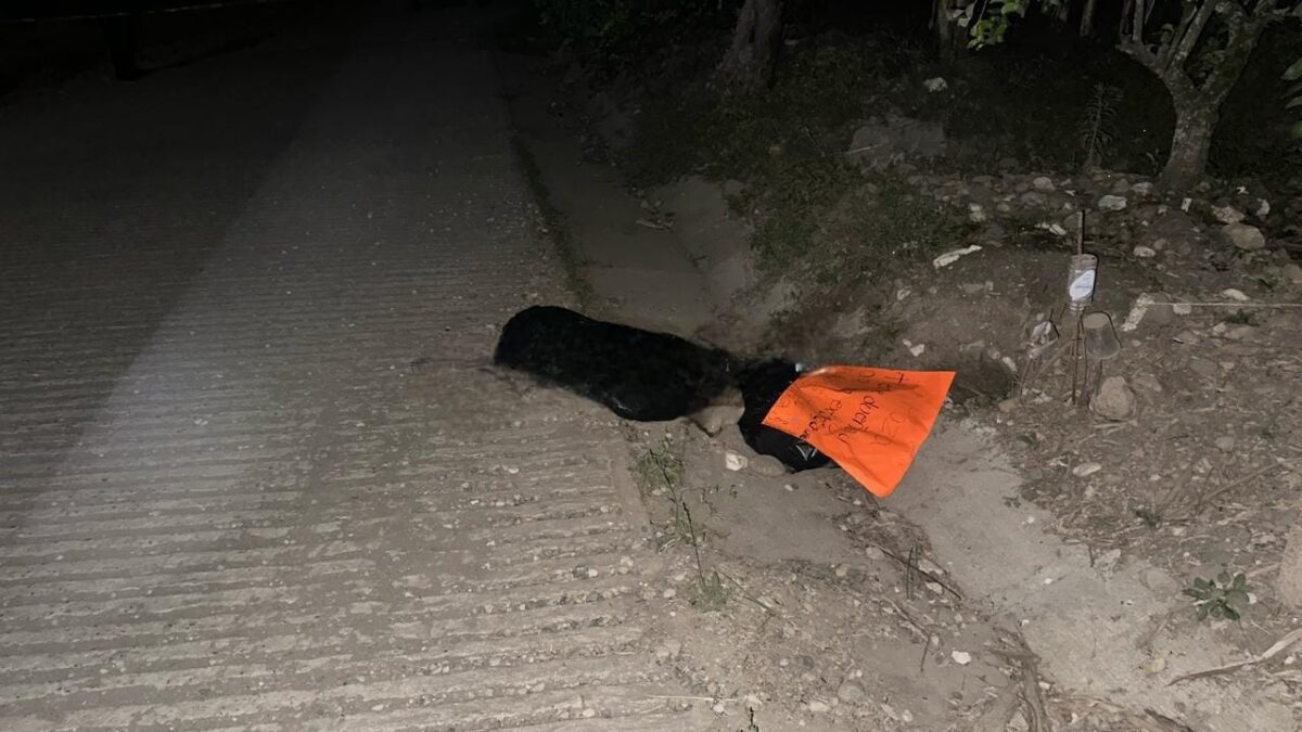 LOCALIZAN D3S/M3M/BRA/D0 Y EMB0LSAD0 EN CARRILLO PUERTO LÍMITES CON CUITLÁHUAC.