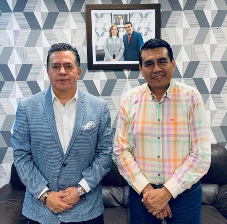 Diputado Esteban bautista se reúne con ambientalista Horacio Zarate