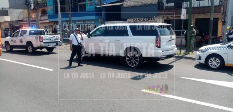 Interviene Seguridad Pública a aspirante a la presidencia municipal de Río Blanco