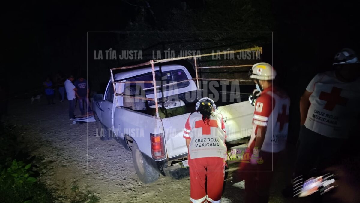 Muere abuelito atropellado en Ixpila Huatusco
