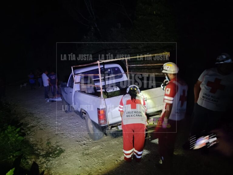 Muere abuelito atropellado en Ixpila Huatusco