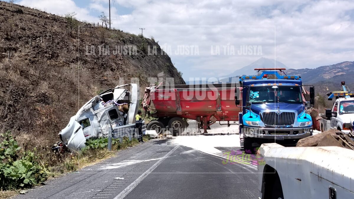 Fatal accidente en Las Cumbres de Maltrata