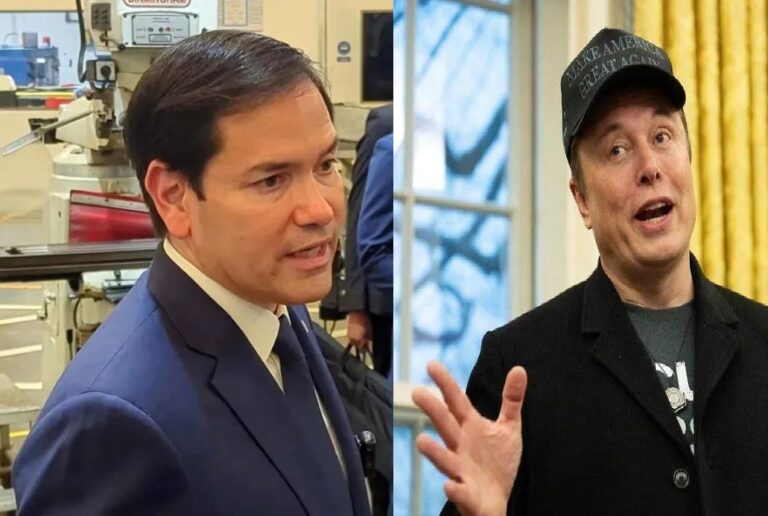 Trump niega enfrentamiento de Elon Musk y Marco Rubio
