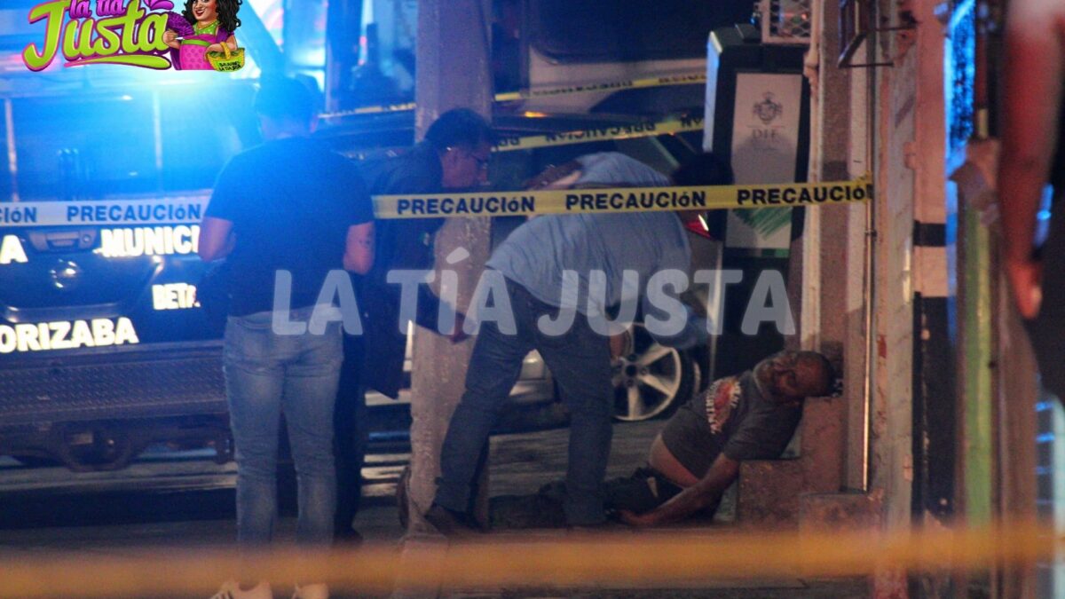 IDENTIFICAN A FALLECIDO EN VÍA PÚBLICA, DE ORIZABA.
