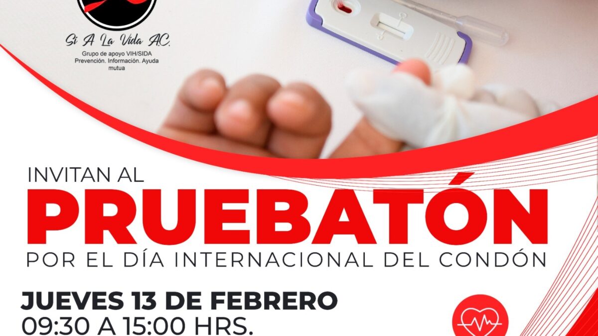 Invita coordinación de Salud a Pruebatón para detección de enfermedades de transmisión sexual