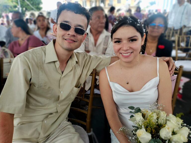 Inician una vida juntos en Bodas Colectivas 2025