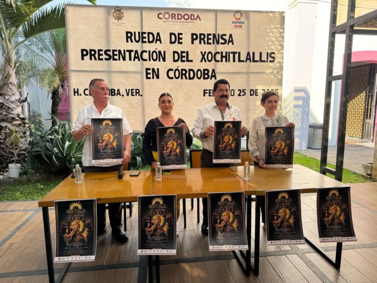 Presentan en rueda de prensa: Xochitlallis Córdoba 2025