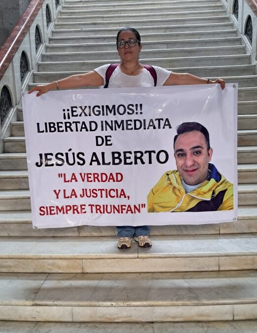 Exigen justicia y libertad para Jesús Alberto “Chucho Viveros”