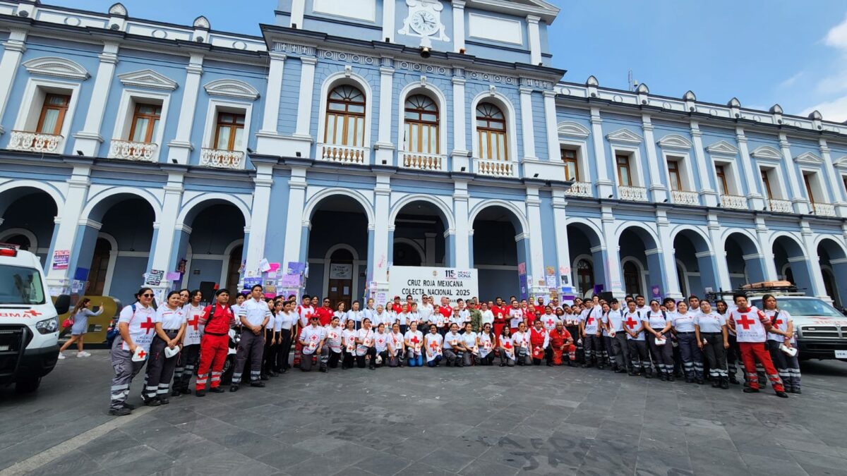 En Córdoba, arranca Colecta anual de Cruz Roja Mexicana