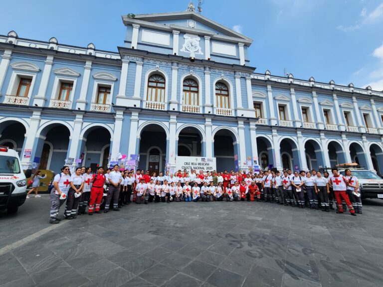En Córdoba, arranca Colecta anual de Cruz Roja Mexicana