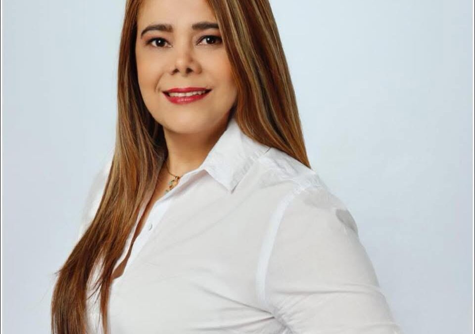 Es Samantha Vicenttini Luna candidata de MC a la alcaldía de Córdoba