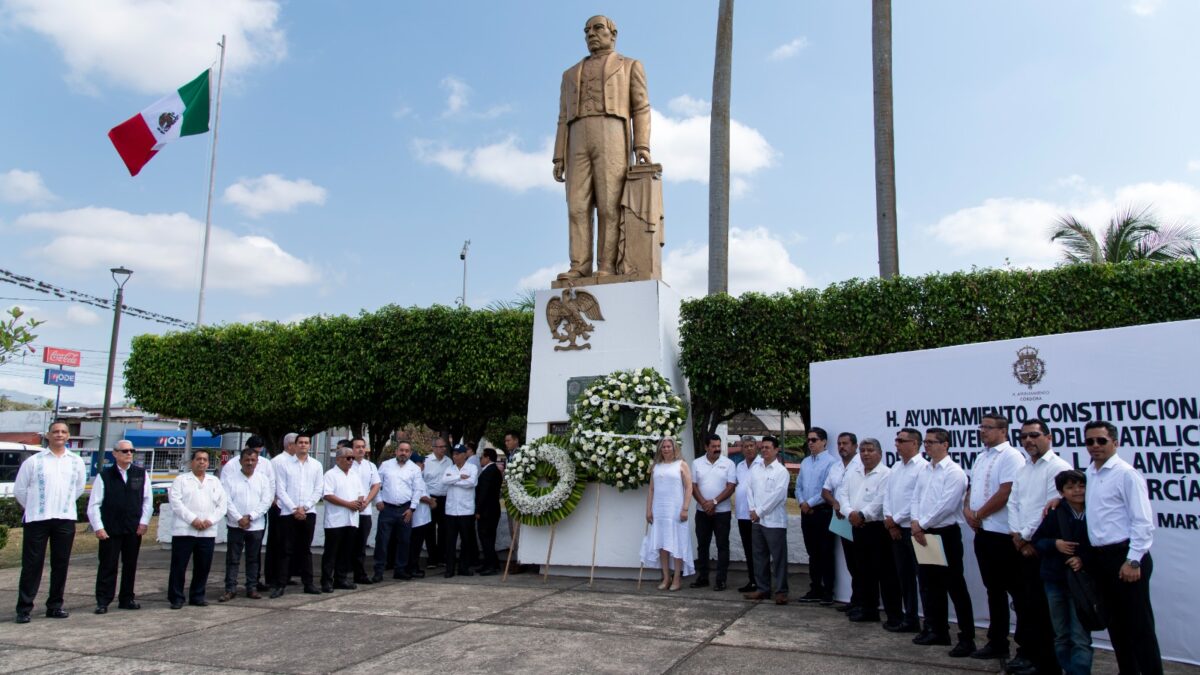 Conmemoran natalicio del Benemérito de las Américas, Benito Juárez