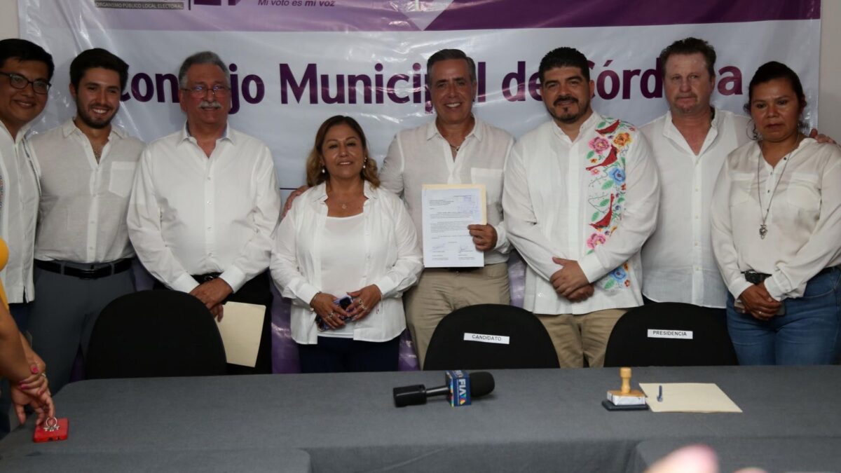 Manuel Alonso va como candidato de la 4T a la alcaldía de Córdoba