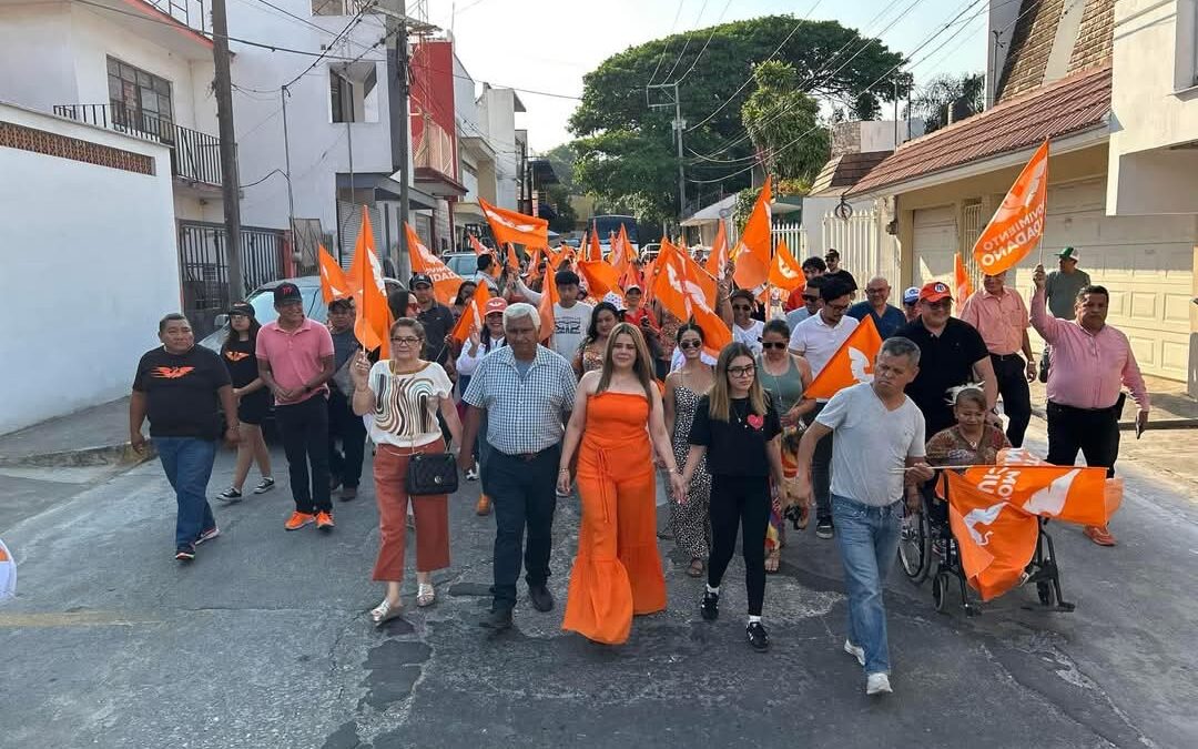 Samantha Vicentinni se registró ante el Ople como candidata a la alcaldia de Córdoba por Movimiento Ciudadano