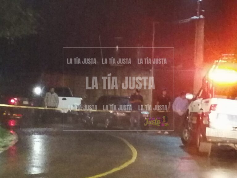 DERRAPA EN SU MOTOCICLETA Y PIERDE LA VIDA