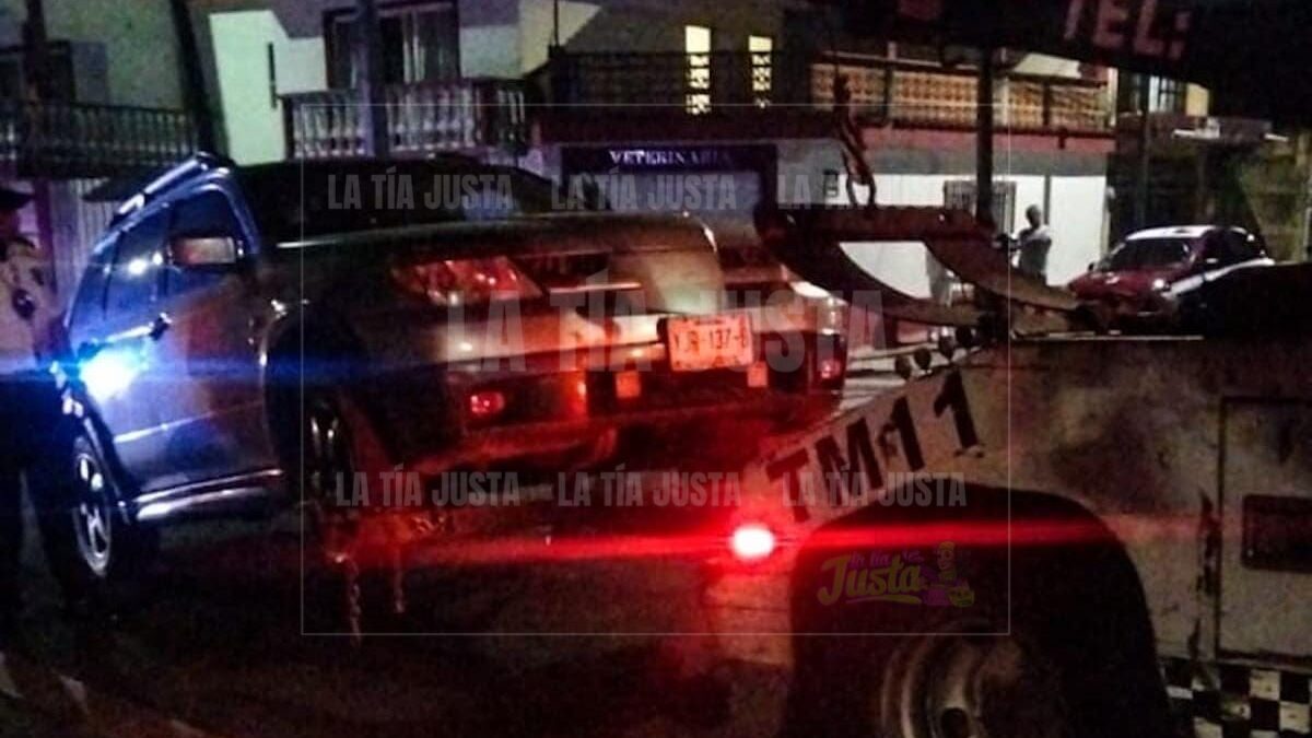 Accidente en colonia Lourdes deja una persona lesionada