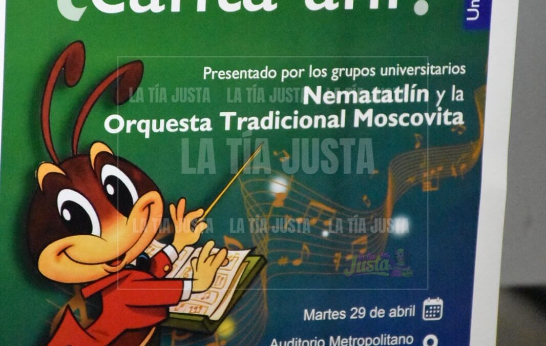 UV anuncia concierto ¿Quién es el que canta ahí?